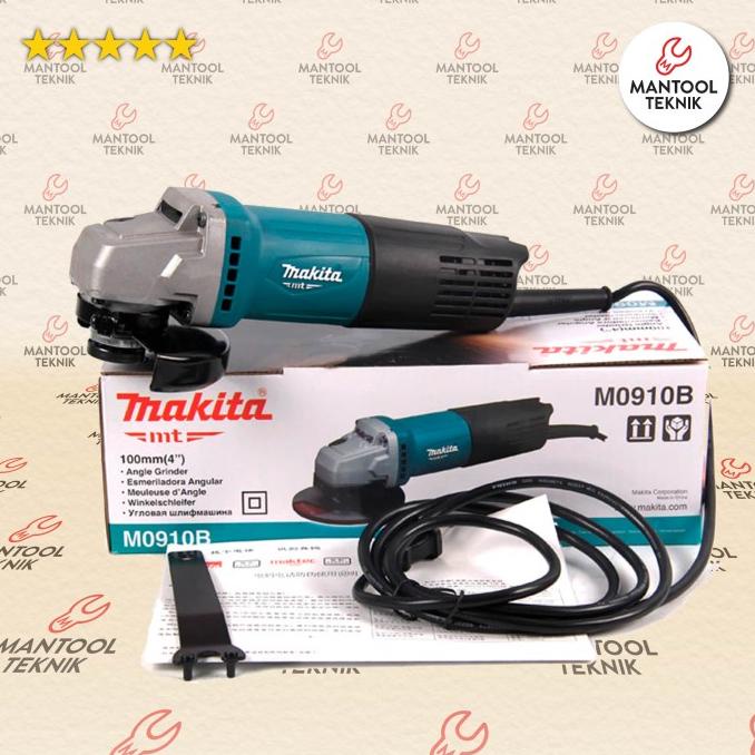 Mesin Gerinda Tangan 4" Maktec Mt91A Mt 91A Mt-91A Mt91 A Mt 91 A