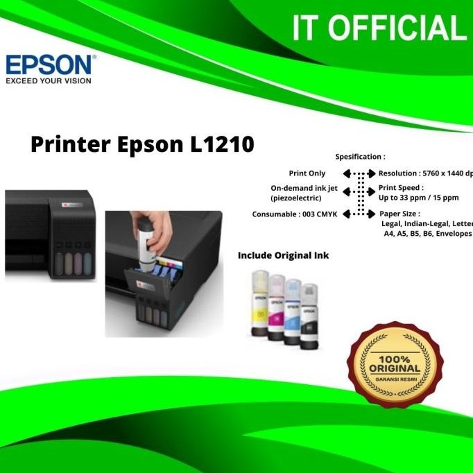 Sale Terbaru Printer Epson L1210 Packing Aman Kugadeshop