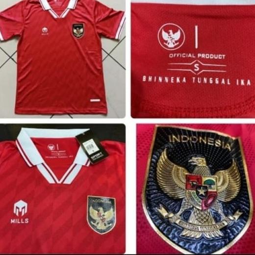 JERSEY BAJU BOLA TIMNAS INDONESIA HOME 2022 GRADE ORI
