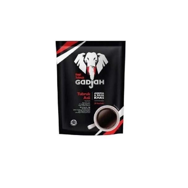 

Kopi Tubruk Gadjah Aroma Rasa Khas 20 Sachets