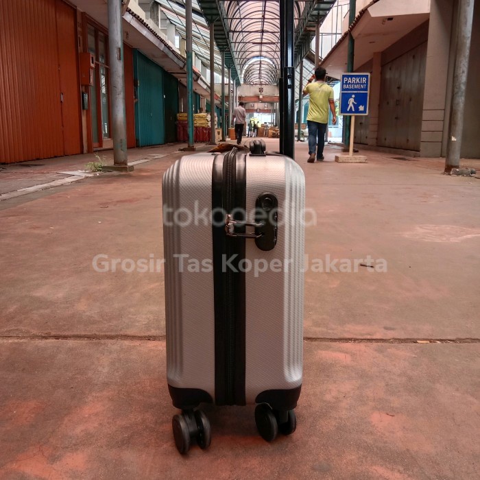 Koper 16 Inch Fiber Polo Asia Kabin Size Promo Cuci Gudang