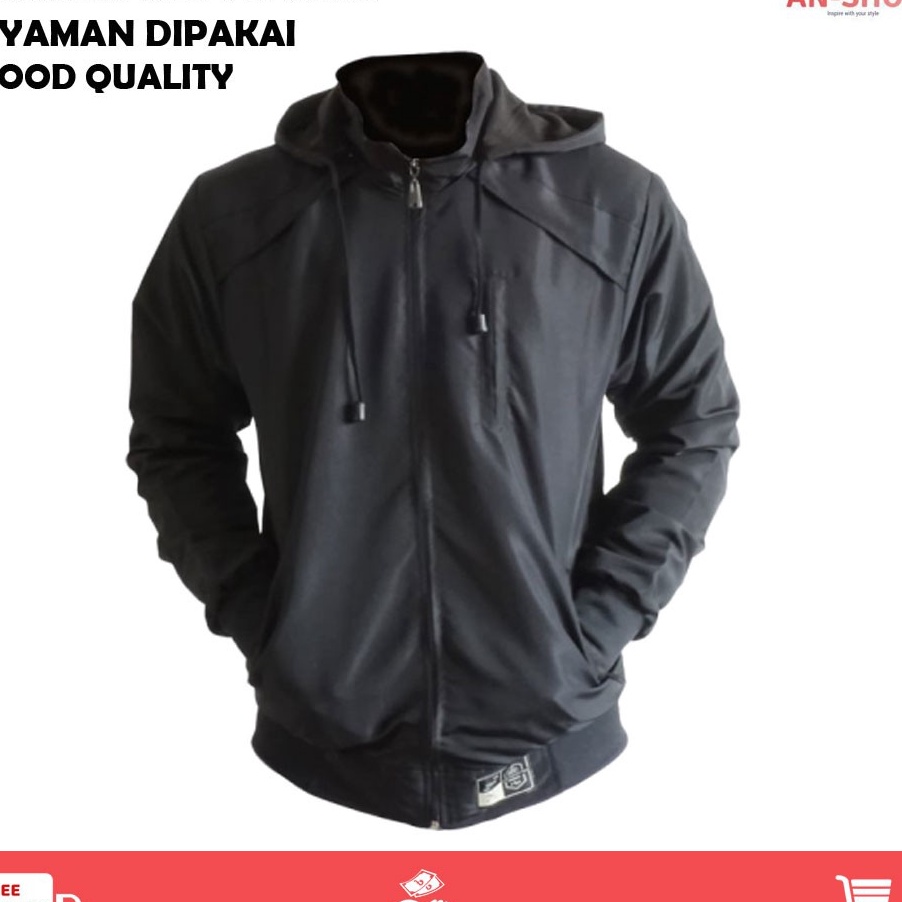 New Jaket Gaya Jaket Coach Jumper Dingin Fleece Q0E6 Import Original Anti Air Terbaru Bahan Putih Ke