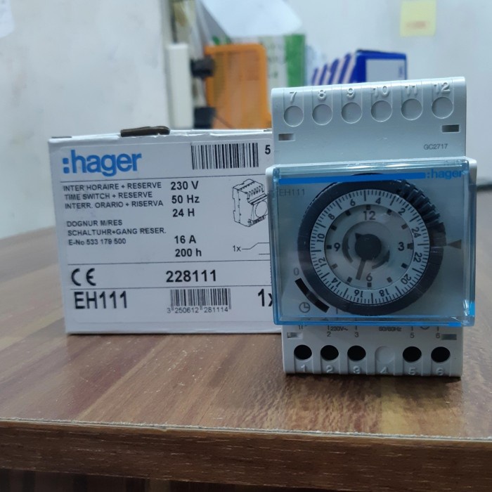 TIMER HAGER EH111 ANALOG