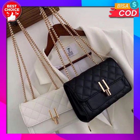 Tas Selempang Bahu Wanita Import Tas Slempang Korea Kondangan Jalan Jalan Sholderbag Besar Kecil Sim