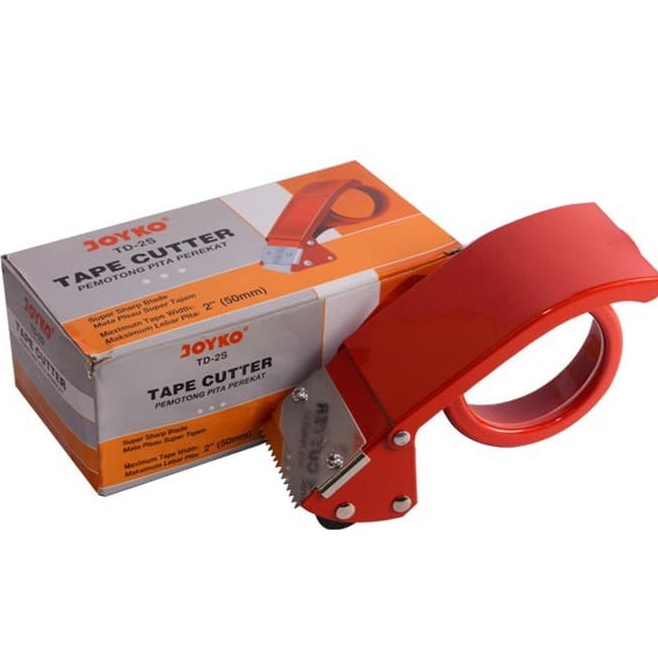 

Penawaran Spesial Dispenser Lakban / Tape Cutter 2" Joyko TD-2S Besi