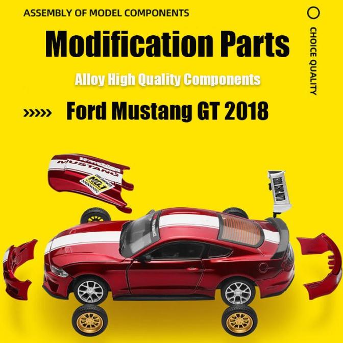 Diecast Modifikasi Mainan Miniatur Mobil Mobilan Ford Mustang Gt Cca