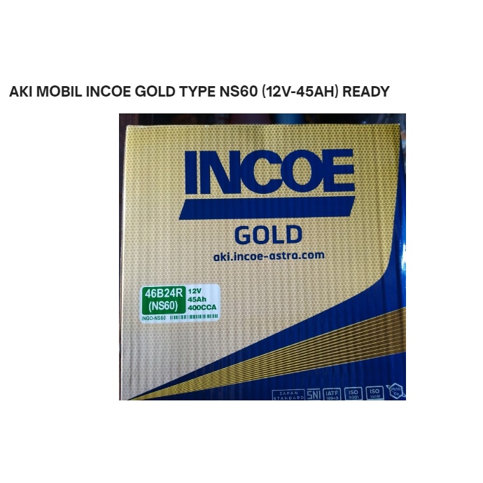 AKI MOBIL INCOE GOLD NS60 VERSI ORIGINAL