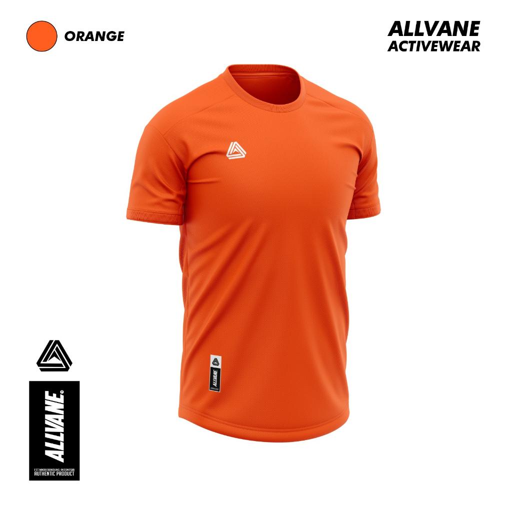 Big Sale Allvane Activewear Orange / Jersey Gym/Jersey Running/Jersey Olahraga/Jersey Basic/Jersey P