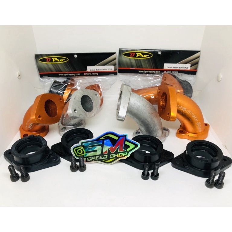 BEST SELLER Intake Bpro Bebek 28 karbu PWK PE Jupiter mio Vega smash supra kharisma Absolute revo sm