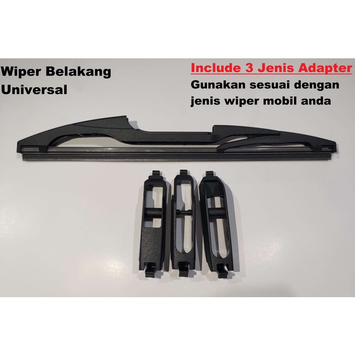 Wiper Toyota Soluna 1994 - 2000 / Wiper Mobil Frameless - 1 Set Depan best buy