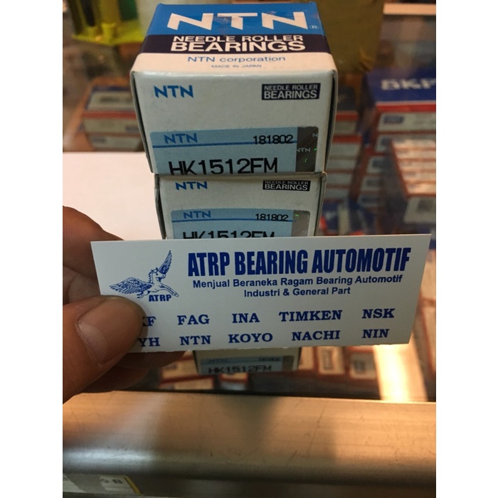 NEEDLE BEARING HK-1512 NTN JAPAN terpopuler