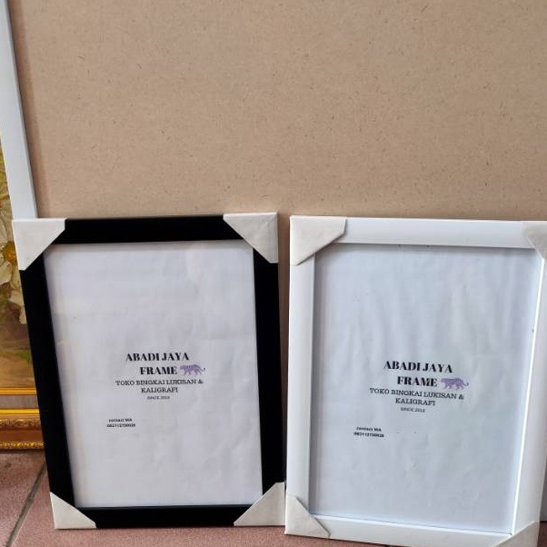 ★★ Fyz FRAME 10R 25x30CM /BINGKAI 10R DENGAN KACA HIASAN DINDING HIGH QUALITY/ BINGKAI MINIMALIS EST
