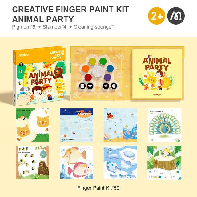 

Mideer Creative Kit Finger Paint