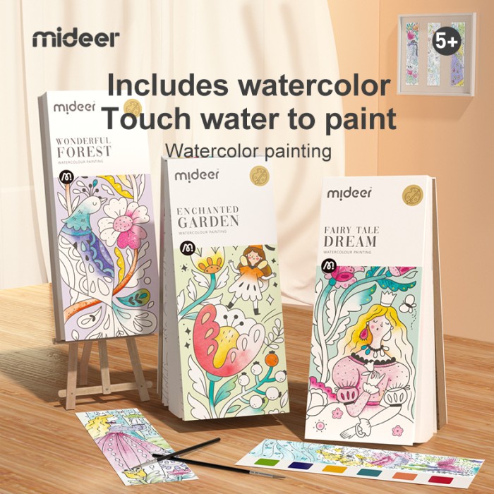 

Mideer Watercolour Painting Mainan Edukasi Anak