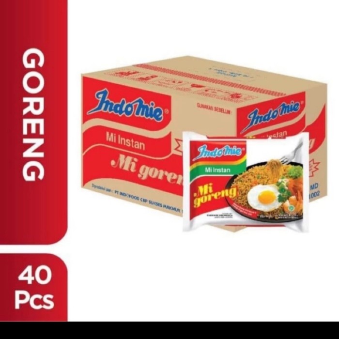 

indomie goreng 1dus isi 40 pcs