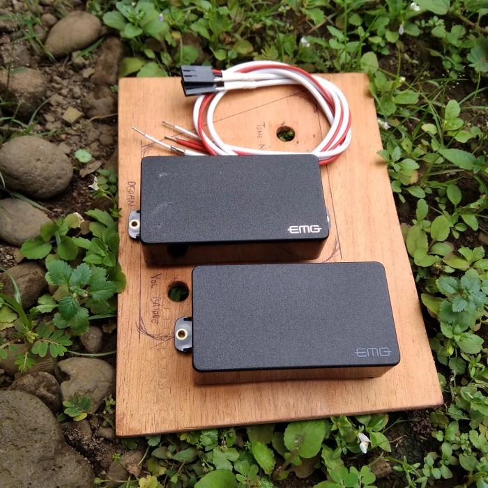 Pickup Gitar EMG USA 81 60 Active Humbucker Set