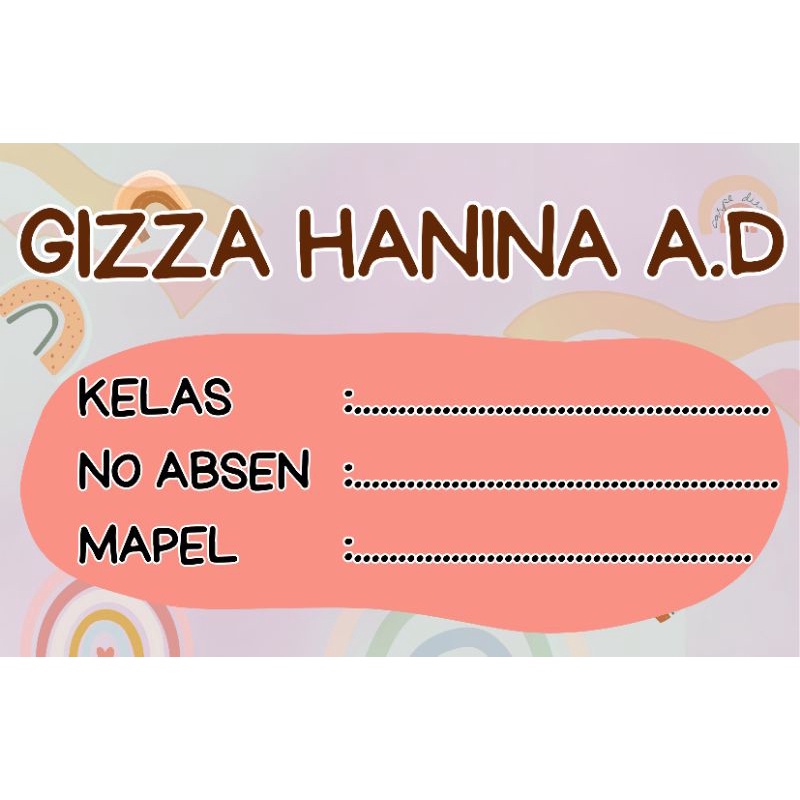 

stiker buku anti air