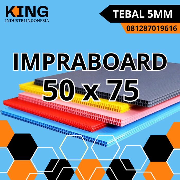 

Bestseller Impraboard Infraboard Corrugated Board 5Mm 50 X 75Cm