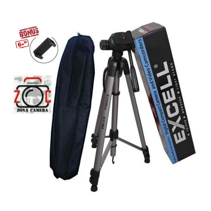 Tripod Excell EX380 Penhead Video Vlog Smartphone Kamera Stand 380 ex