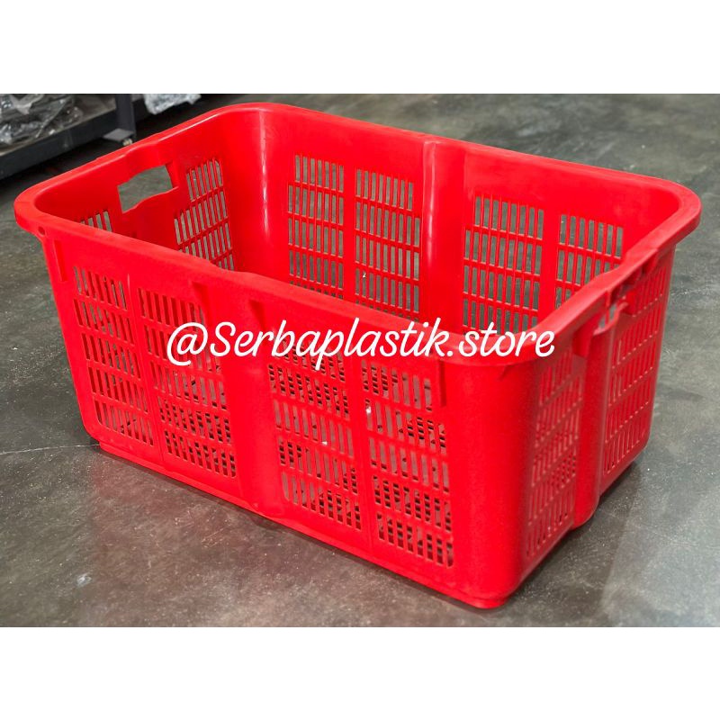 Container box industri / keranjang laundri laundry londri tebal / kontainer pabrik / krat plastik 38