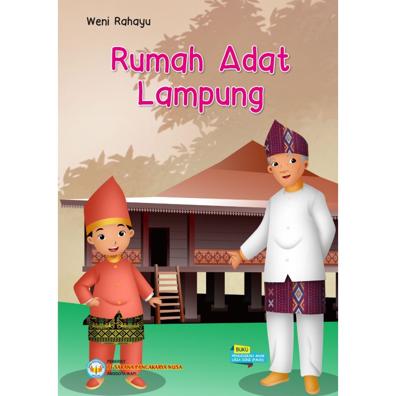 Buku Cerita Anak Rumah Adat Lampung-(PAUD)