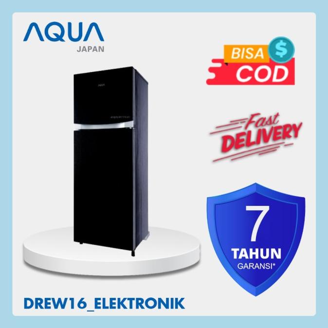 Kulkas 2 Pintu Sanyo Aqua AQR-D275R Inverter &amp; Low Watt