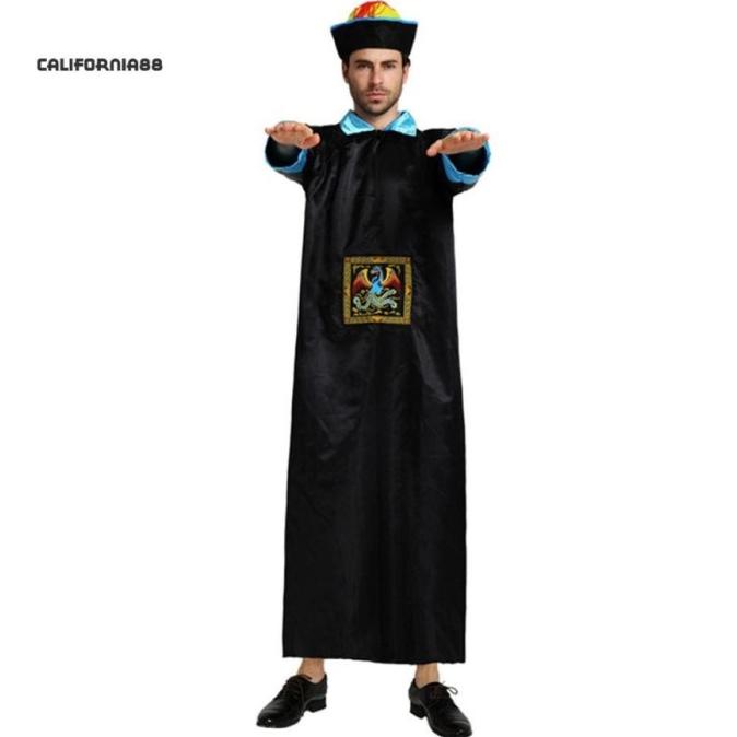 kostum vampir cina chineese vampire dewasa aksesoris lengkap halloween