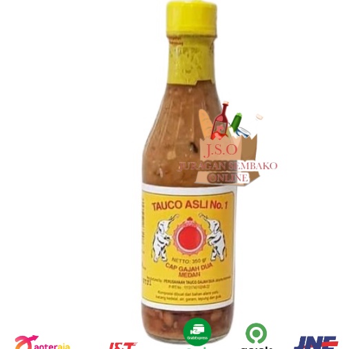 

★★★★ (JSO) TAUCO cap GAJAH DUA asli medan 250gr HALAL BPOM