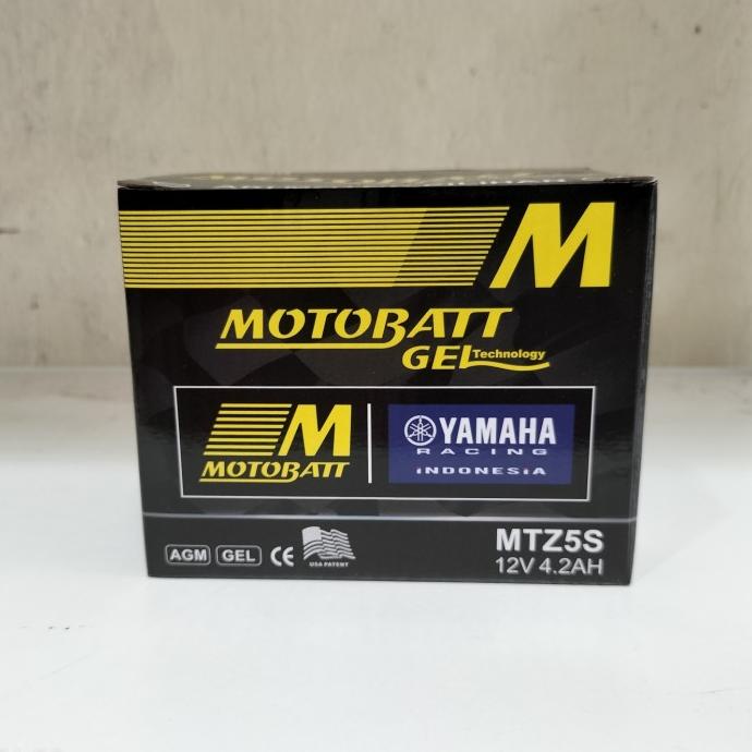 Aki motor Honda Verza Motobatt MTZ5S Aki Kering / Aki Gel