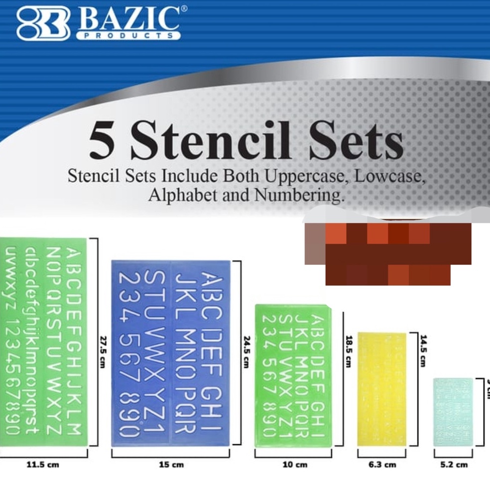 

DISKON BRANDS FESTIVAL stensil penggaris mal huruf bazic isi 5 ukuran terbaru 2023 mei