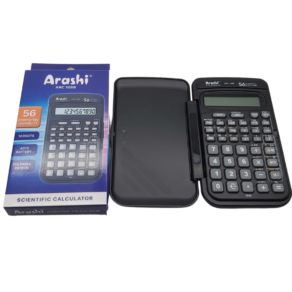 

Termurah Kalkulator Scientific Arashi ARC 108B Kalkulator Sin Cos Tan