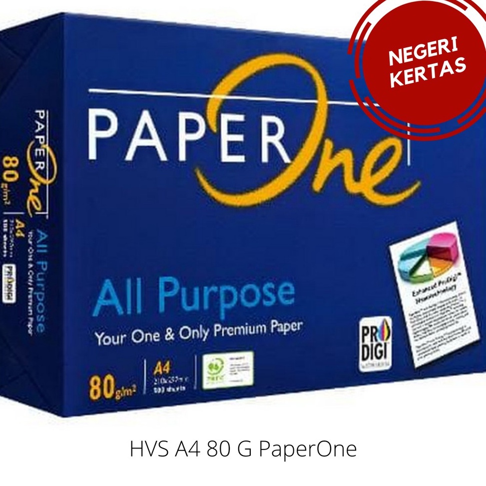 

Paling Laku Kertas HVS A4 80 gr PaperOne