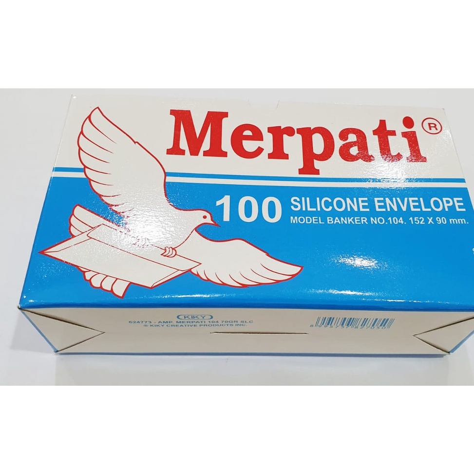 

Termurah Amplop Merpati KIKY Ukuran 104