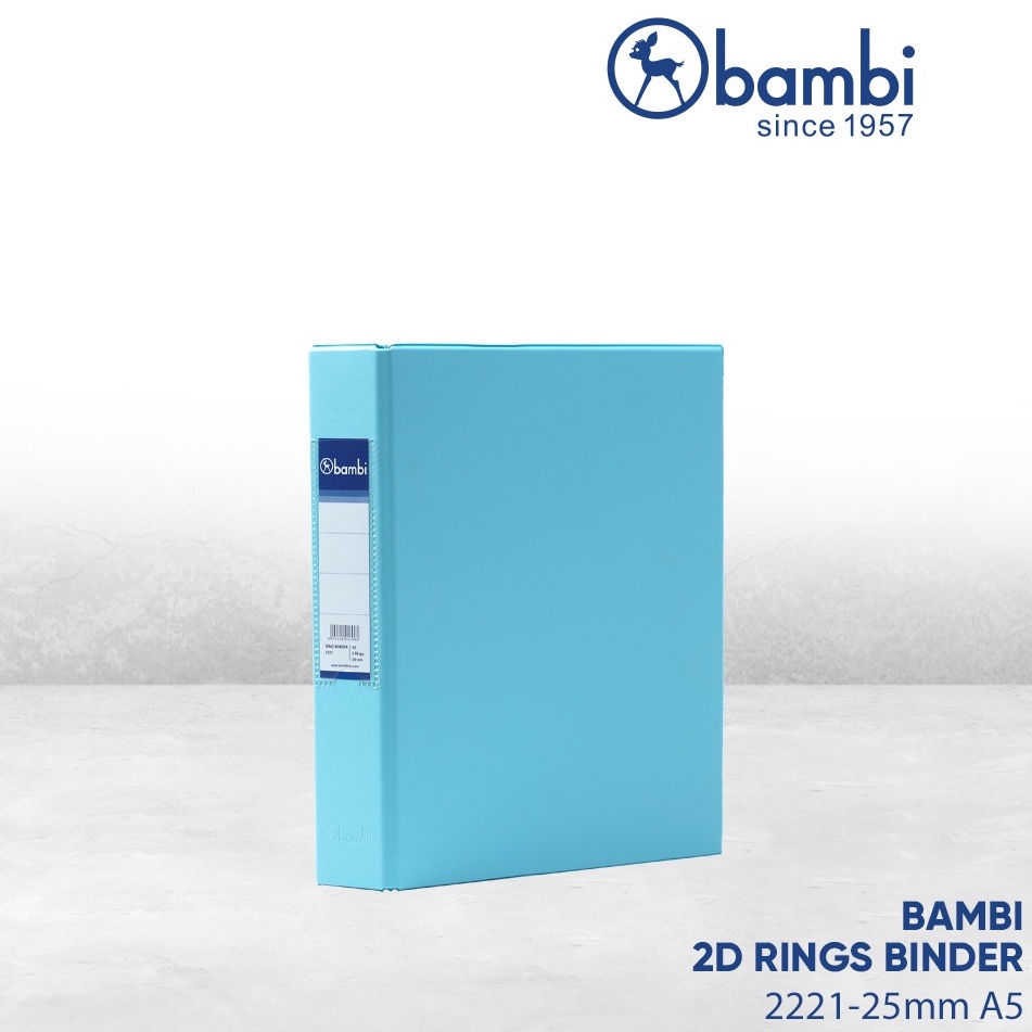

[G8V ✓➤> Bambi Ring Binder D-Type 2 Ring A5 / Binder Photocard - 2221 / Binder A5 / Ring Binder A5 - berkualitas.!!