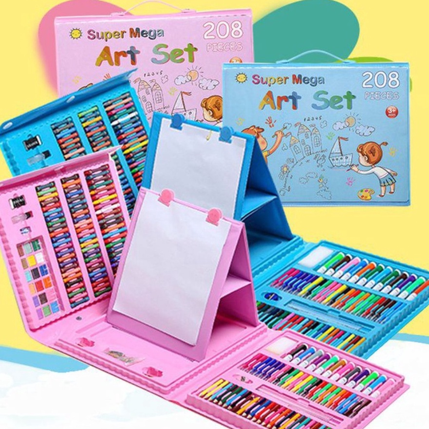 

[RHご/O◆) CRAYON 208 / Crayon Pensil Warna Art Set Pensil Warna Crayon- baanyak diminati.!