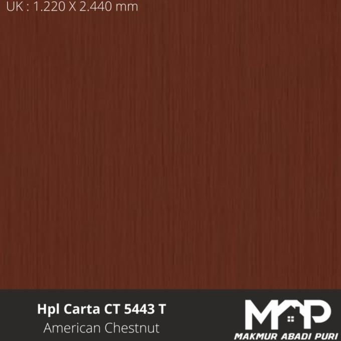 Hpl Carta CT 5443 T ( American Chestnut )