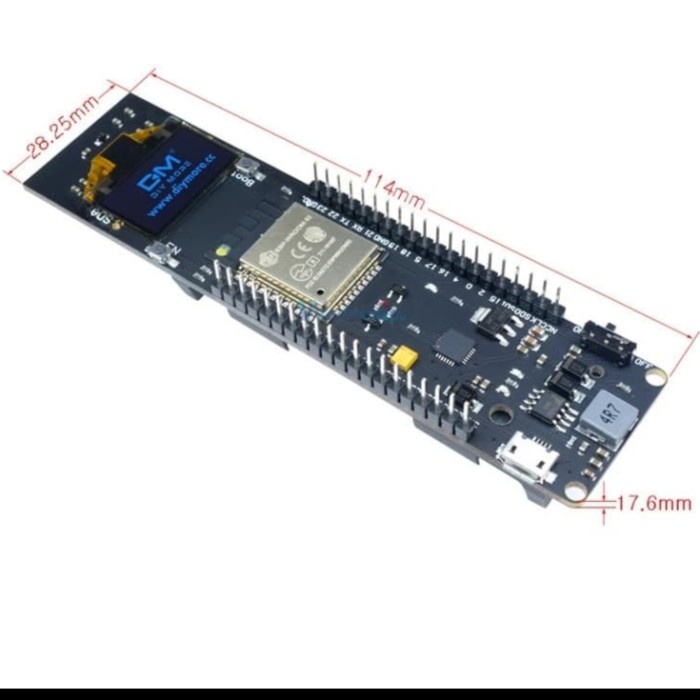 ESP32 ESP8266 ESP-32 Wifi Bluetooth BLE + Oled Display + 18650 Battery