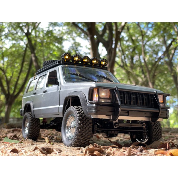MN-78 JEEP CHEROKEE RTR SILVER 1/12 2.4GHZ RC ADVENTURE OFFROAD#MN-78S
