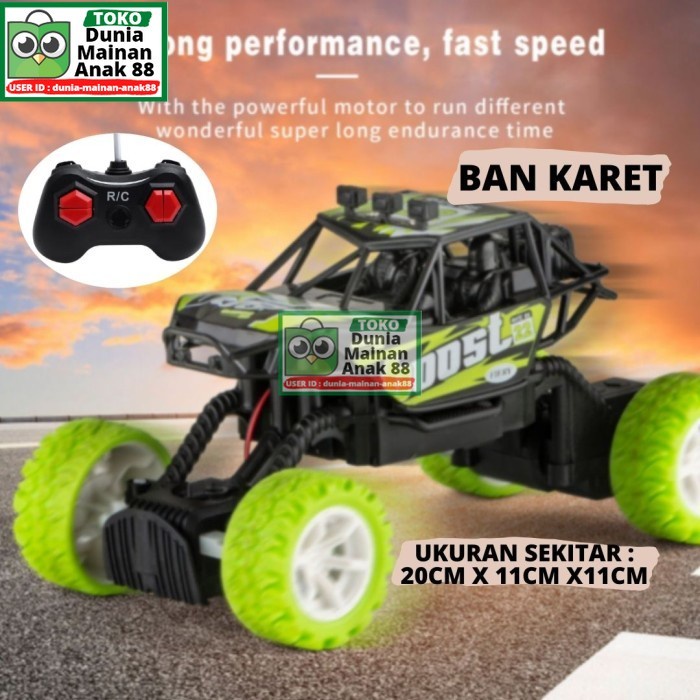Mobil Remot Kontrol Boost Monster Rc Car Rock Crawler New Version SNI