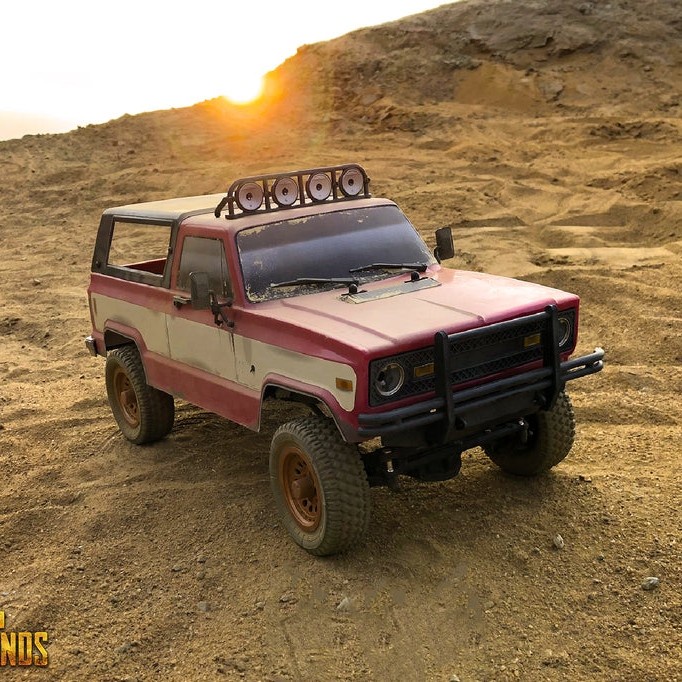 JUAL RTR RC ADVENTURE OFFROAD TTRC PUBG 1:12 NOT RGT