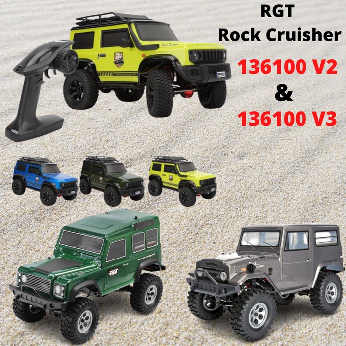 RC Car Offroad Scale 1/10 4WD HSP RGT 136100V3 RGT Jimny Rock Cruiser