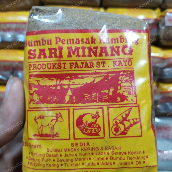 

Bumbu Kambing/Sari Minang/1000Gram/1Kg Bumbu Bubuk