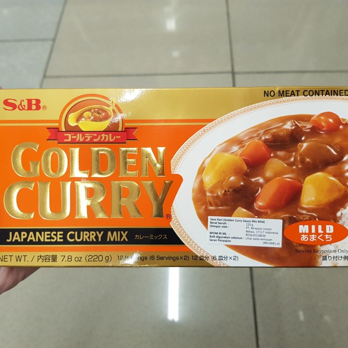 

S&B Golden Curry Sauce Mix 220Gr - Bumbu Kari Jepang