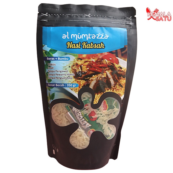 

Nasi Kabsah Instan Al Mumtazza Free Centong Nasi Anti Lengket