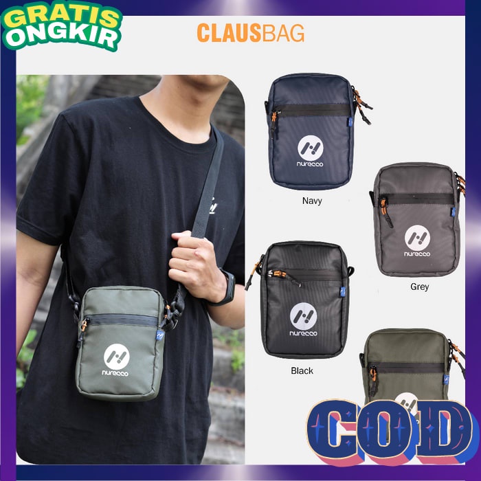 Tas Selempang Slempang Slepang Slimpang Bahu Pinggang Waistbag Waisbag Wesbek Crossbag Pria Remaja D
