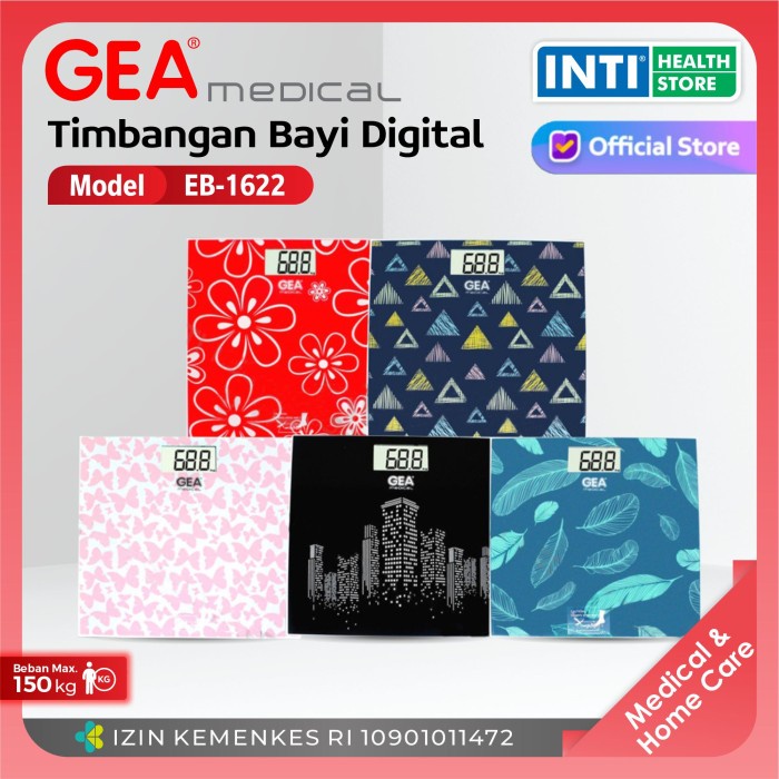 Terlaris Gea Medical Timbangan Badan Digital Eb 1622 Timbangan Digital Gea