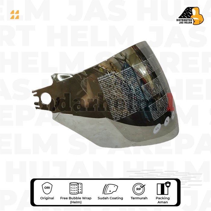 Terlaris Kaca Helm Zeus 611 / 611C