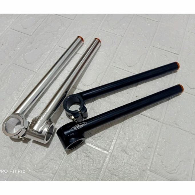 stang jepit bpro 37 mm lurus & 10 derajat ninja 250 lama & fi z250