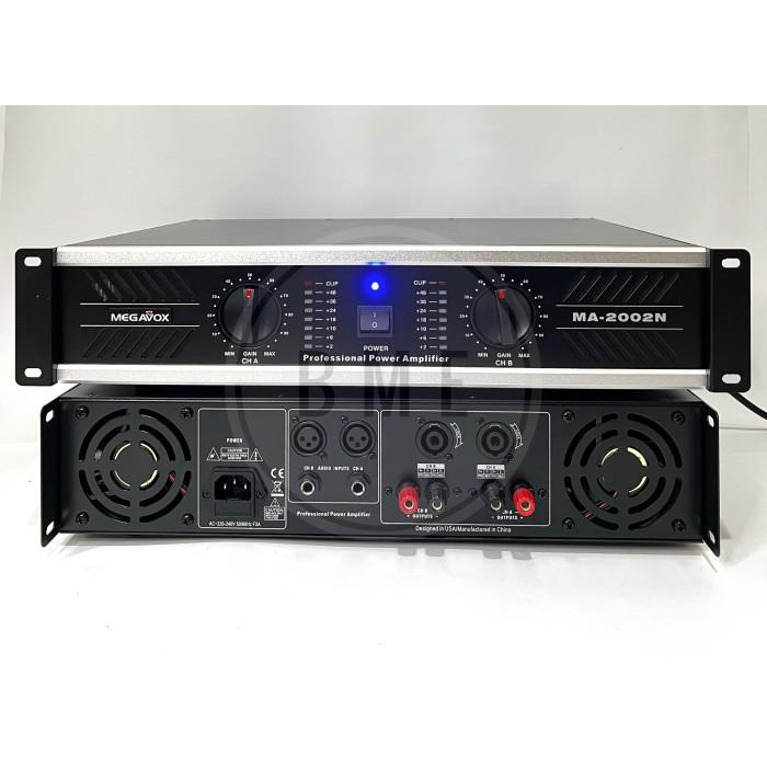 Power Amplifier Megavox Ma2002N/Ma 2002N 2 X 2000 Watt