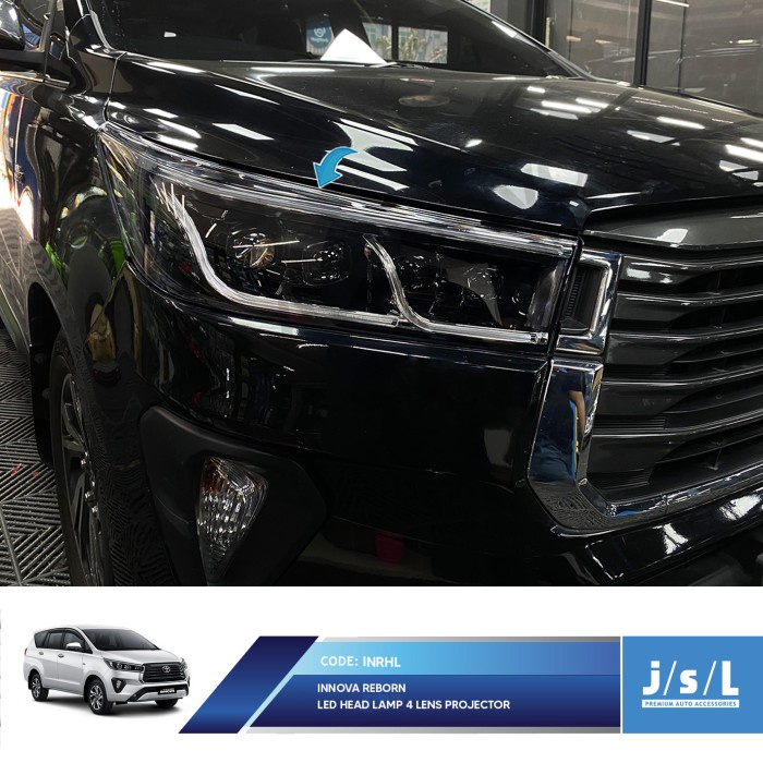 LED Head Lamp Innova Reborn 4 Lens Projector terpopuler